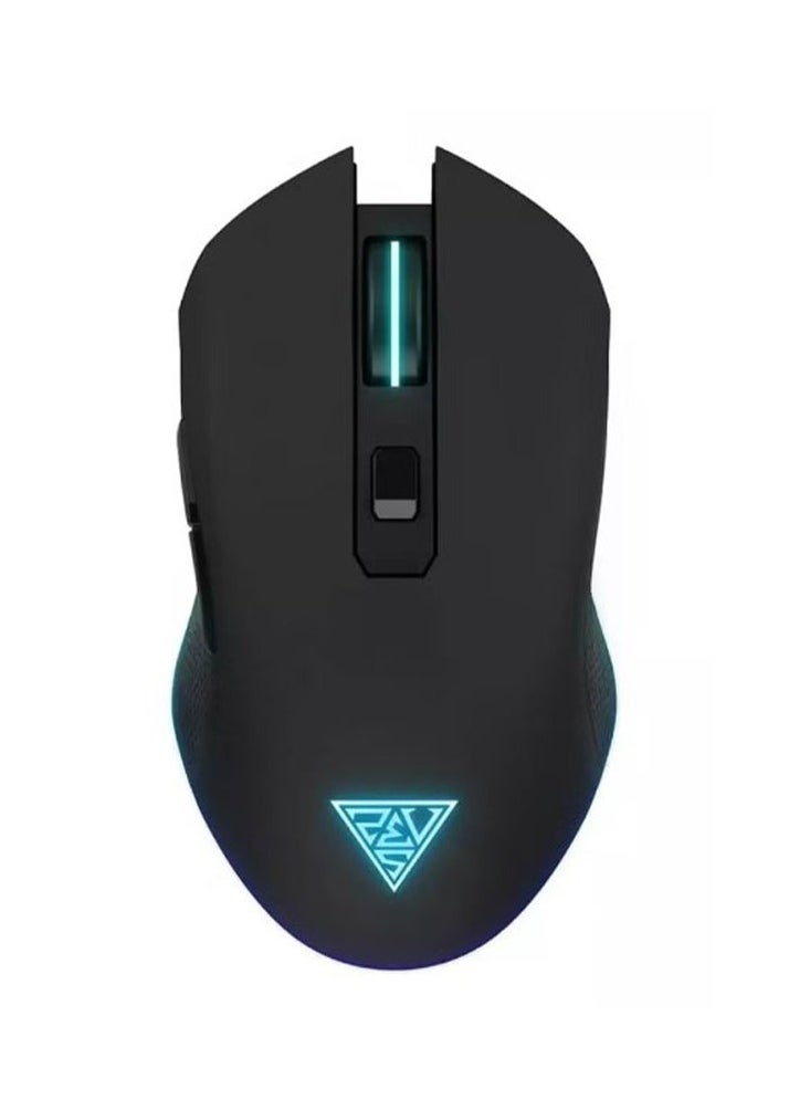 جامدياس - P1B 3 IN 1 COMBO - لوحة مفاتيح ألعاب RGB، مفتاح أزرق - ماوس RGB مع مستشعر بصري 3200 نقطة في البوصة - لوحة ماوس 24 × 18 سم - Image 1