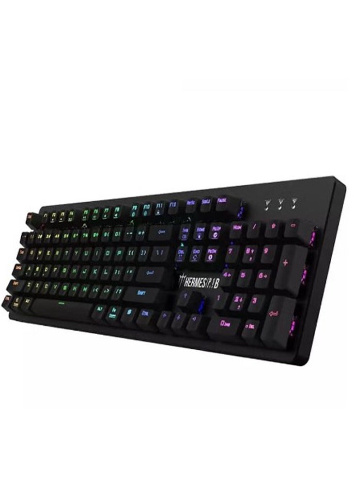 جامدياس - P1B 3 IN 1 COMBO - لوحة مفاتيح ألعاب RGB، مفتاح أزرق - ماوس RGB مع مستشعر بصري 3200 نقطة في البوصة - لوحة ماوس 24 × 18 سم - Image 1
