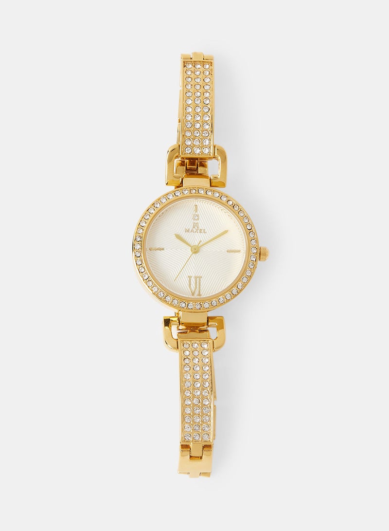 Maxel Retro Analog Wrist Watch MX352 - 28mm - Image 1