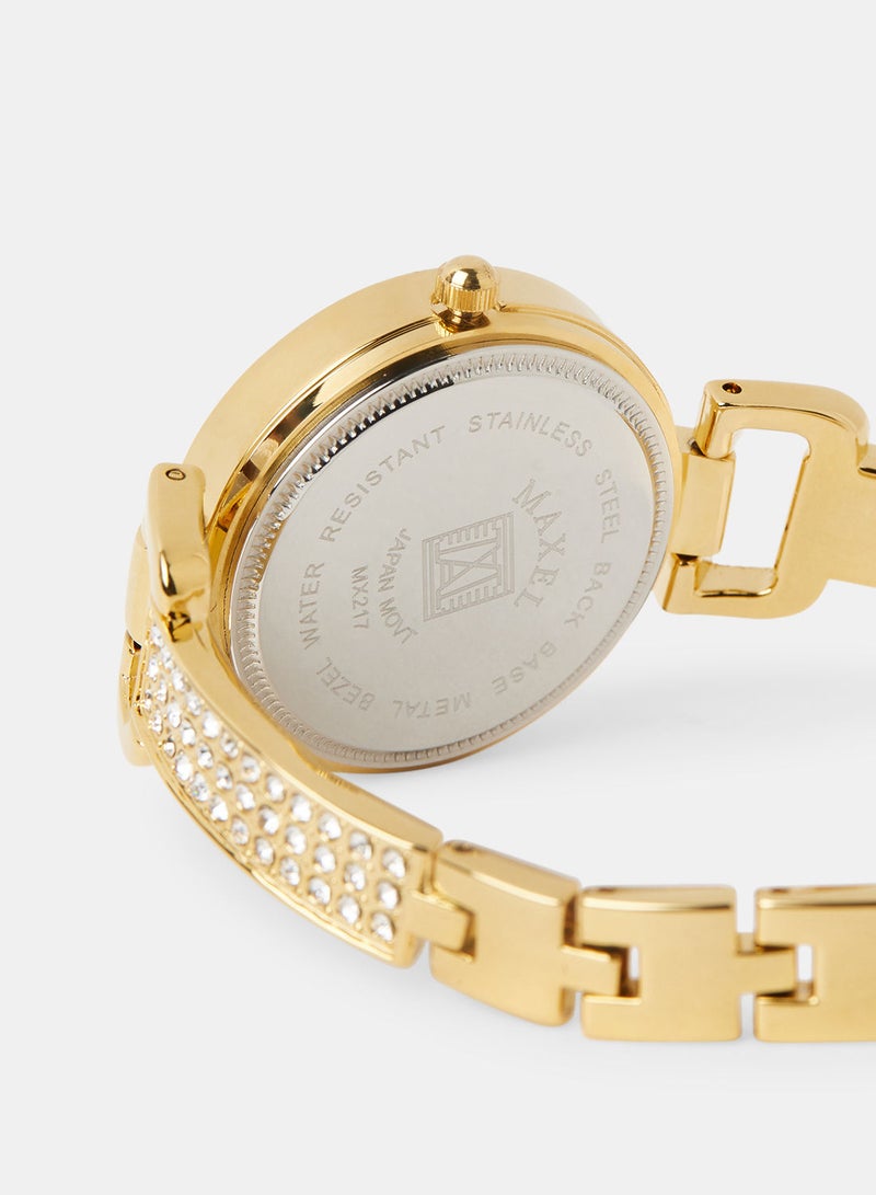 Maxel Retro Analog Wrist Watch MX352 - 28mm - Image 4