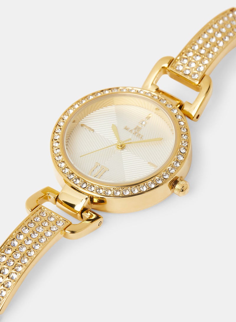 Maxel Retro Analog Wrist Watch MX352 - 28mm - Image 2