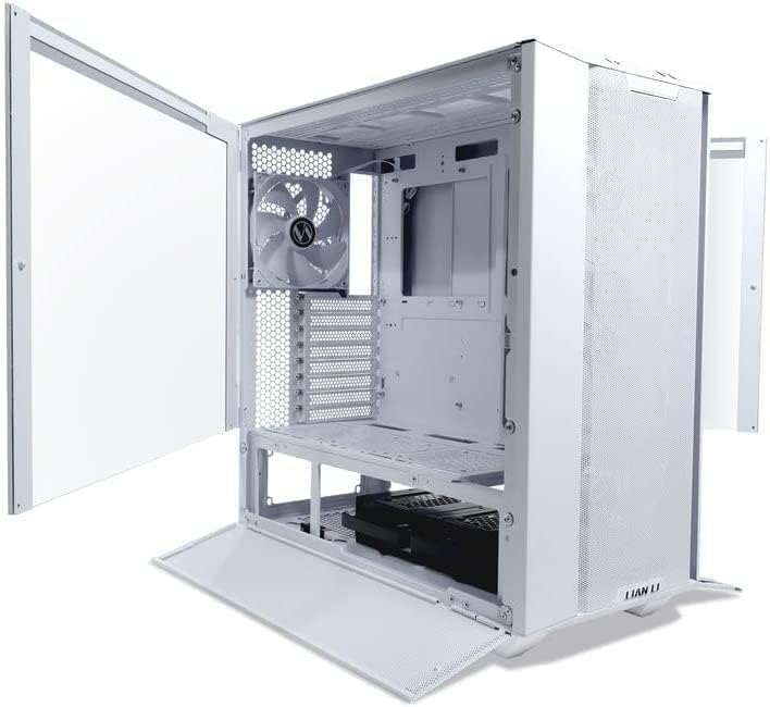 علبة ألعاب LIAN LI Lancool III بيضاء من الألومنيوم/SECC/الزجاج المقسى مع 4 × 140 مراوح PWM (غير RGB) - LANCOOL 3-W - Image 2