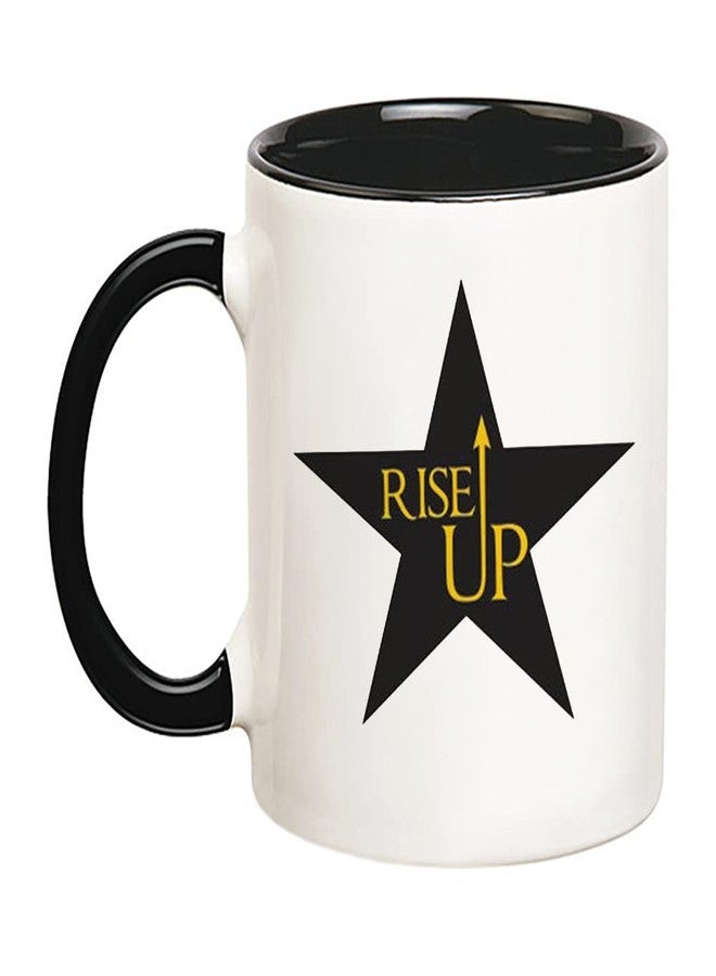 Fonhark - Hamilton Rise Up, 11 Oz Novelty Coffee Mug/Cup - Image 1