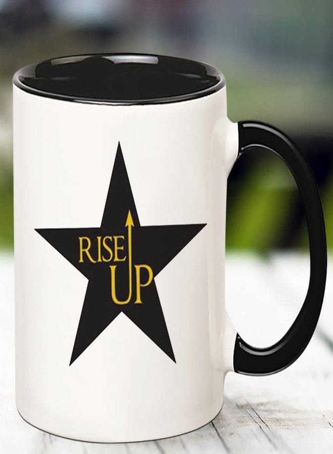 Fonhark - Hamilton Rise Up, 11 Oz Novelty Coffee Mug/Cup - Image 3