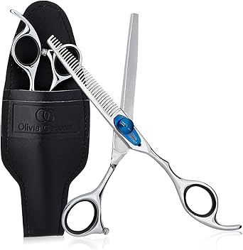 Olivia Garden Xtreme 575 Right Hand Scissors Ergonomic Handle Adjustable Tension Perfect for Beginners Students - Image 1