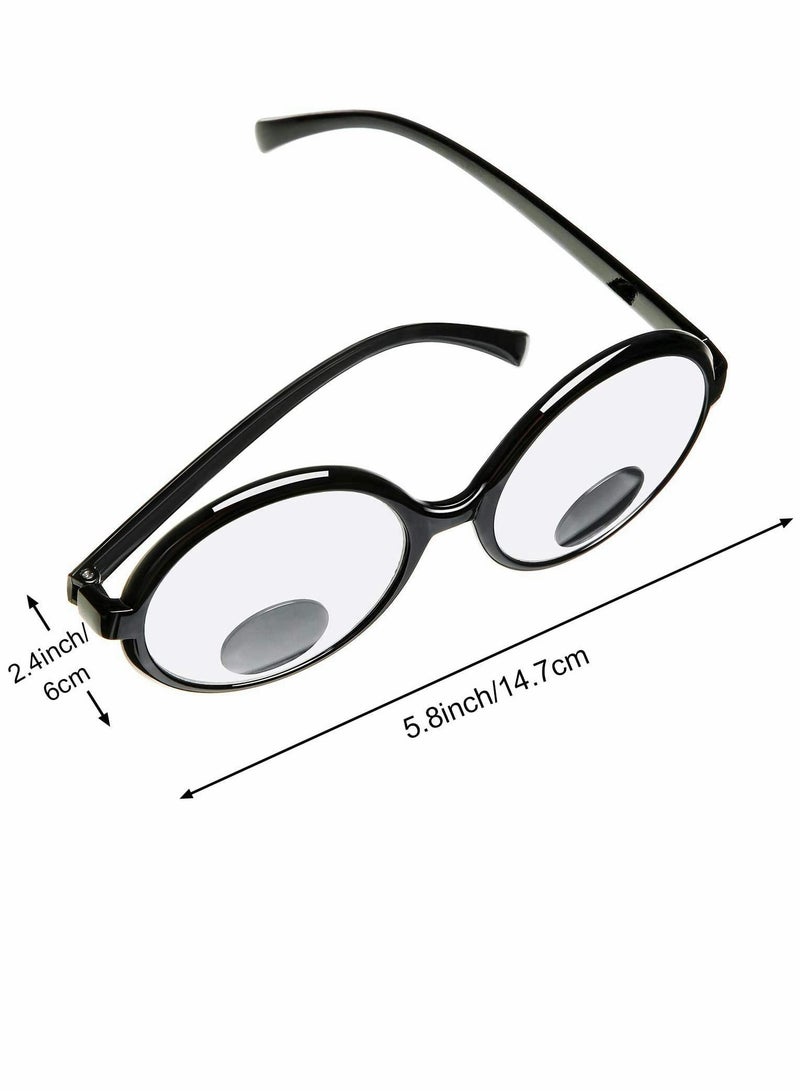 KASTWAVE Eyes Glasses Funny Glasses Funny Shaking Costume Eyes Glass Novelty Shades Funny Eyewear Funny Accessories for Party Favor Men Kids 3 Pieces - Image 4