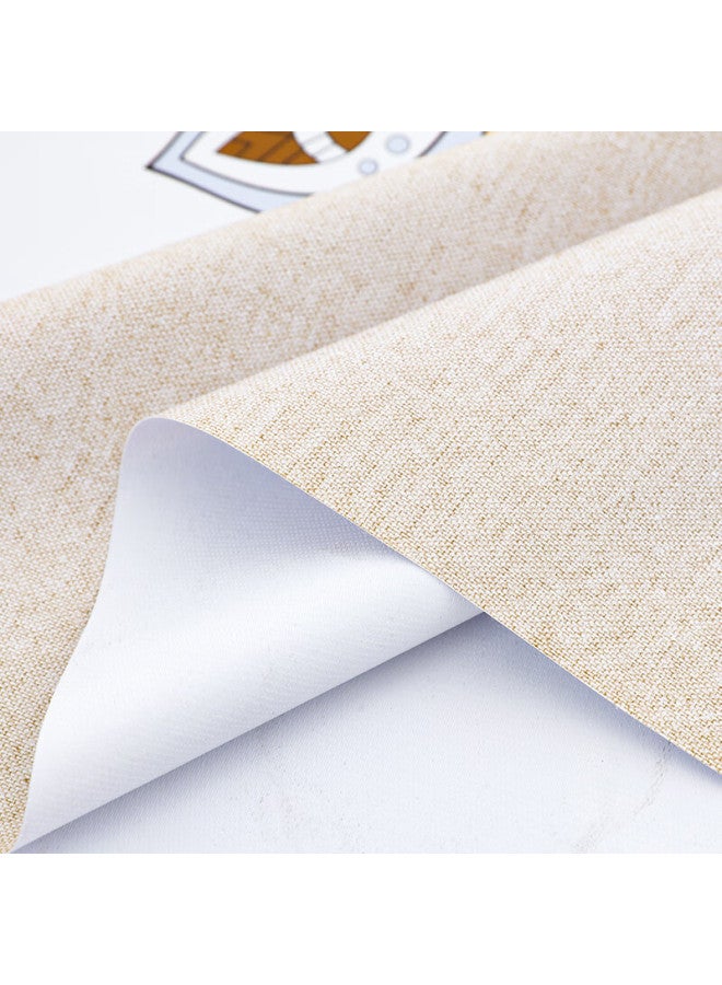 Moon Time Mengting Tablecloth, Fabric, Waterproof, Oil-resistant, Washable, Rectangular Table Cover, Pvc Table Mat, 140*180cm - Image 4
