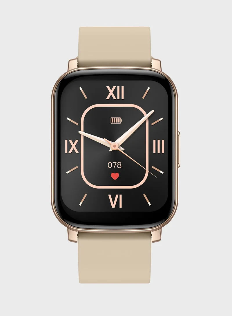 Ginger Smart Watch With Health And Fitness Features