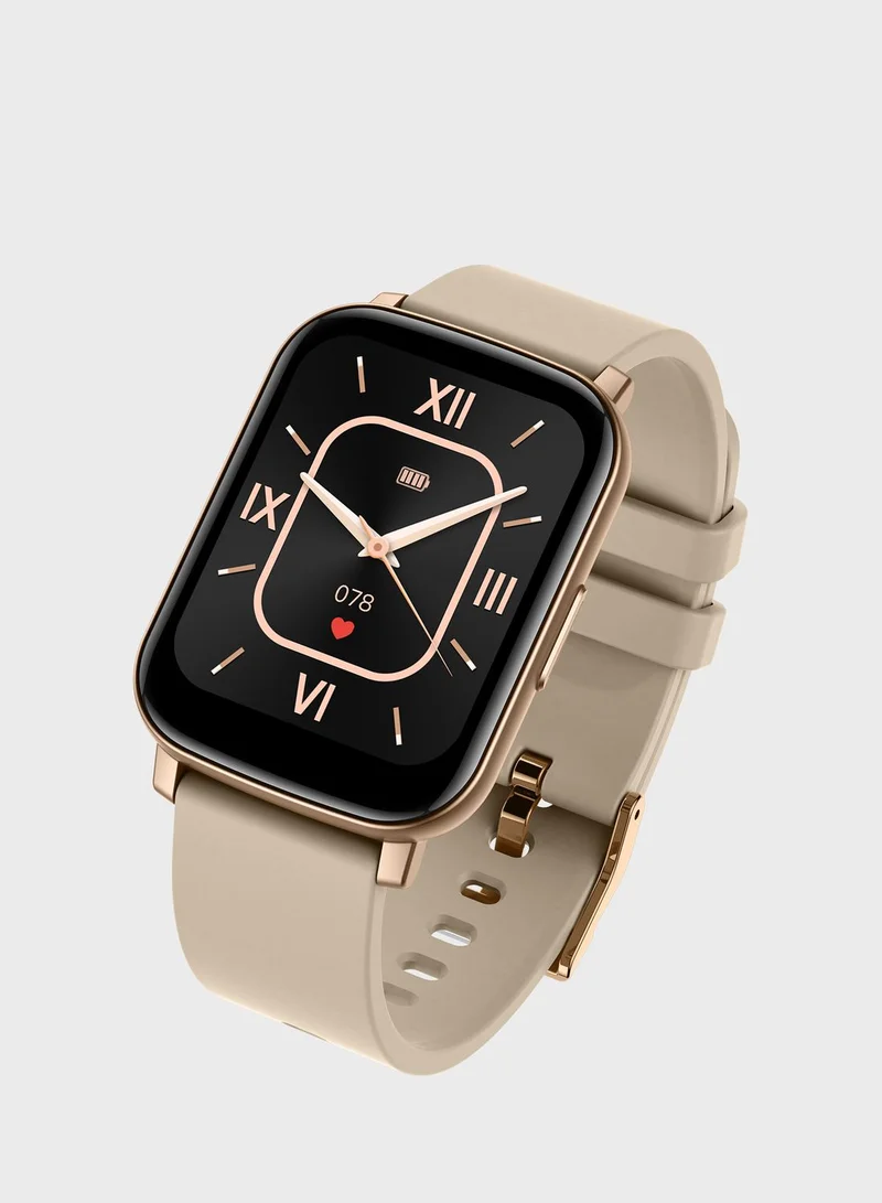 Ginger Smart Watch With Health And Fitness Features