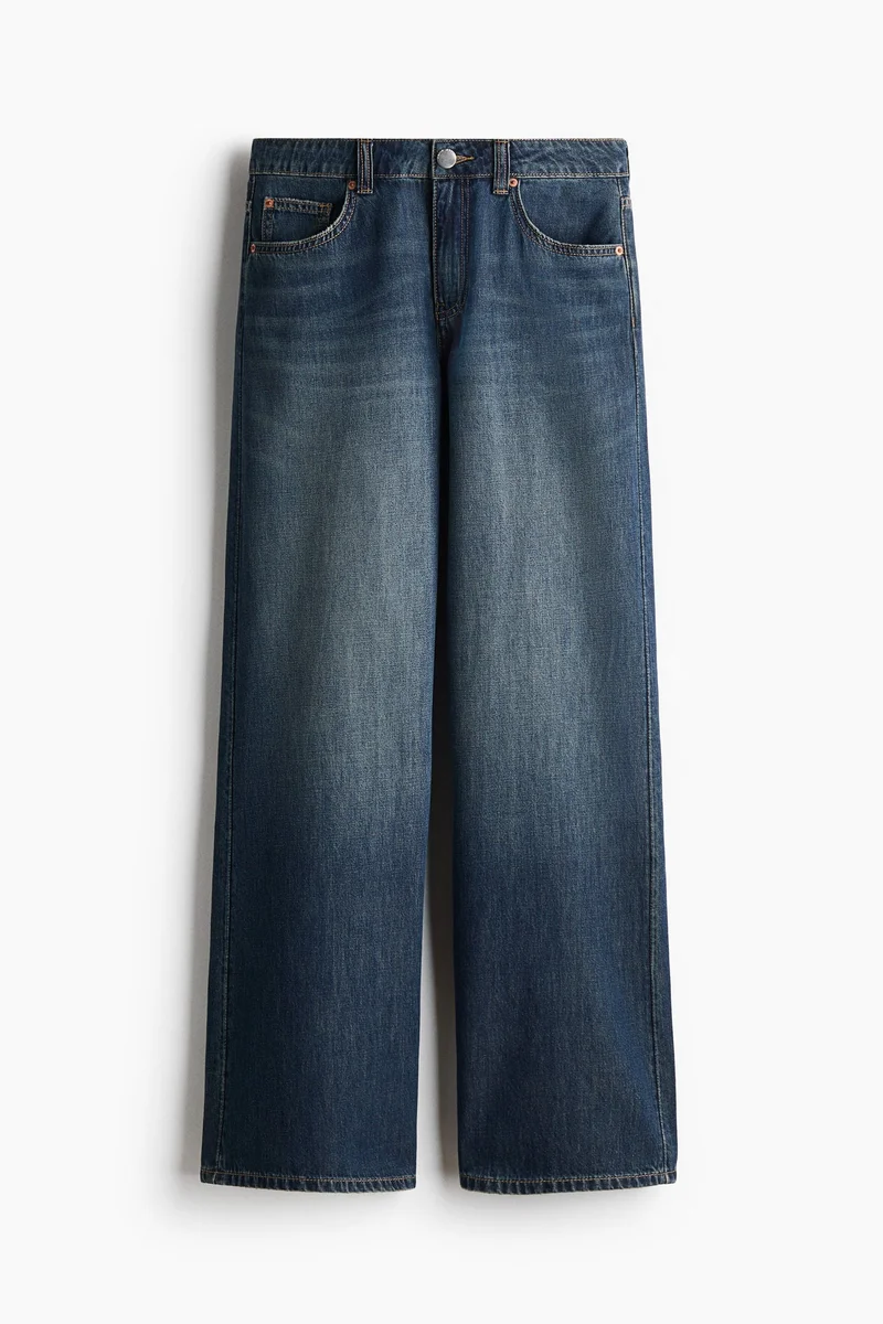 H&M Wide Regular Waist Jeans