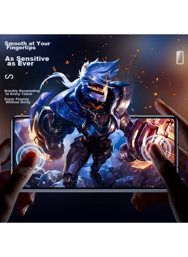 ISKA Yisika Tempered Glass Screen Protector For Huawei Mate X2, Mate X2 Collector's Edition Foldable Anti-blue Light Glass Phone Protective Film, Hd Full Screen Strong Anti-fingerprint Shatterproof Jm299 - Image 4