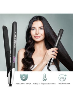 OASIS DESERT 2-In-1 Straightener And Curler, 30-Second Digital Display Heating Up To 480°F  - Image 2