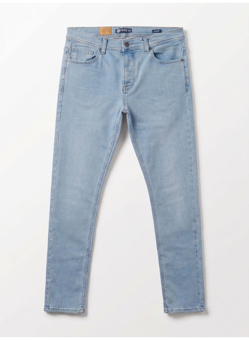 Men's pants jeans fashion - SLIMFIT