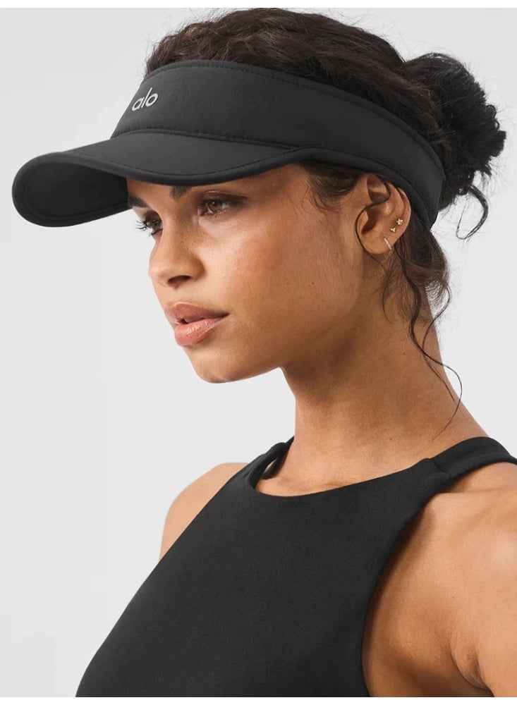 alo Alo Yoga Empty Cap Sunscreen Sun Visor Outdoor Sports Tennis Golf Cap Internal Mesh Sweatband - Image 1
