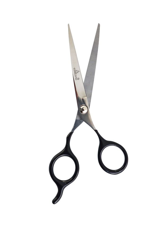 CONCORD Professional Barber Hair Cutting Scissor 6.75 inches / Semi-Offset / Stainless Steel - Image 1