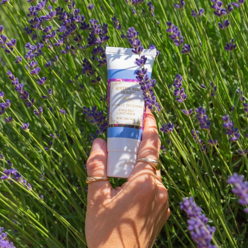 Camille Beckman Glycerine Hand Therapy Cream, English Lavender, 1.35 Ounce - Image 2