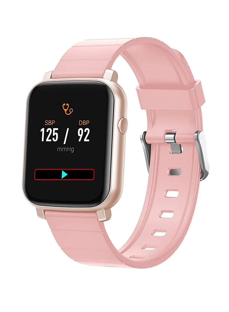 French Connection French Connection F1 Unisex Smartwatch With Heart Rate & Blood Pressure Monitoring And Silicone Strap - F1-C - 42 mm