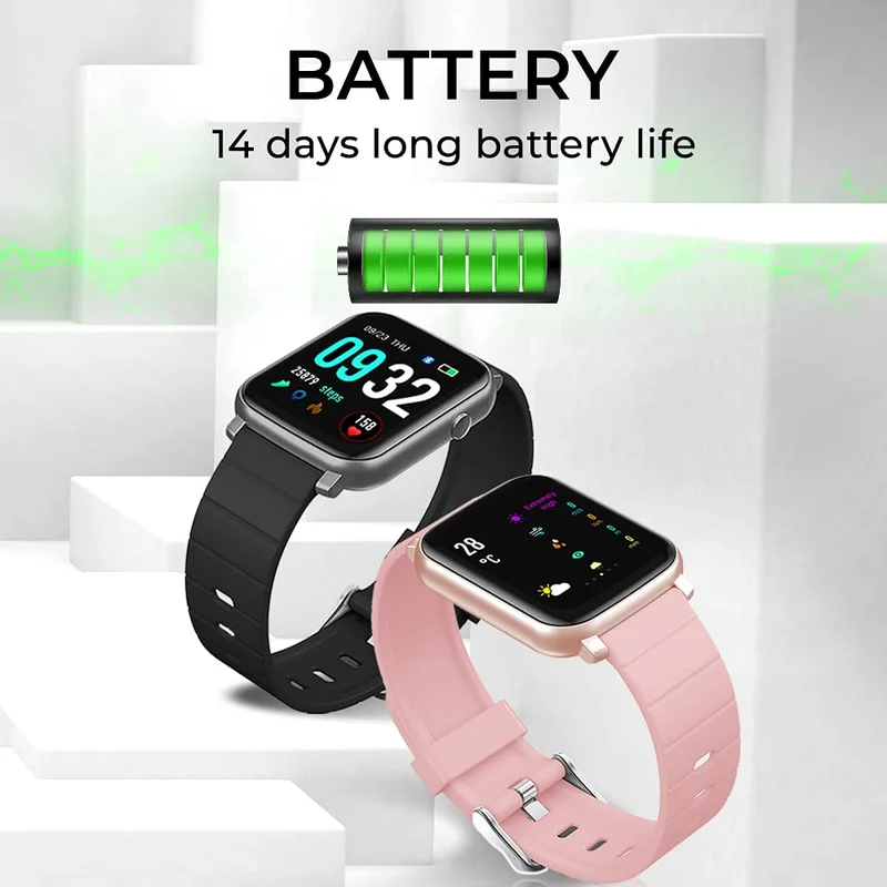 French Connection French Connection F1 Unisex Smartwatch With Heart Rate & Blood Pressure Monitoring And Silicone Strap - F1-C - 42 mm