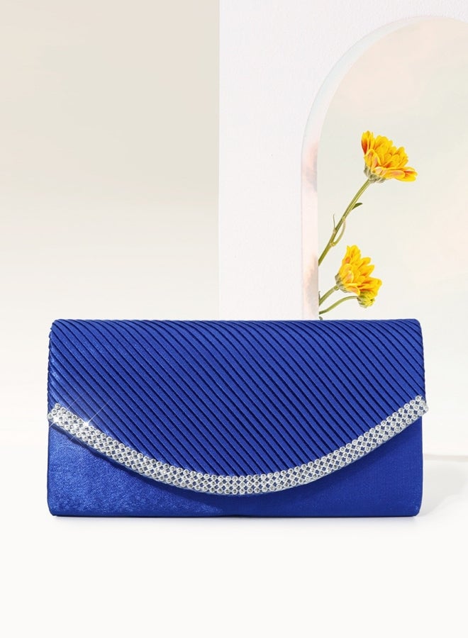 Women's Shiny Clutch Bag, Ladies Rhinestone Banquet Bag Tote Bag Handbag Party Bag Tote Bags Clutch Bag, Fashion Chain Shoulder Bag Crossbody Bag Sling Bag Side Bag Carry Bag for Party Dinner Wedding  - Image 1