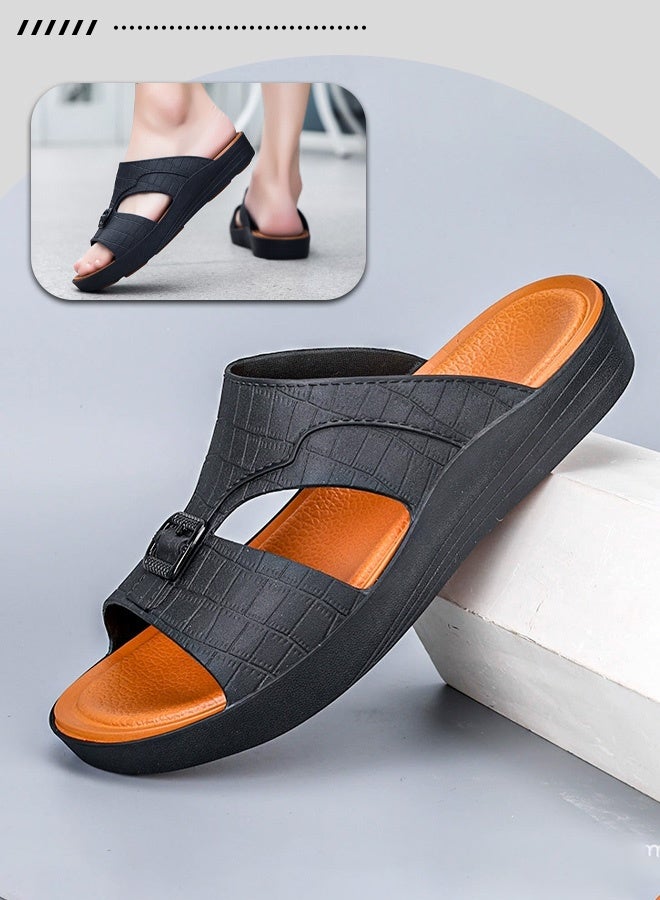 Men's Casual Comfortable Thick Sole Sandal - Image 3