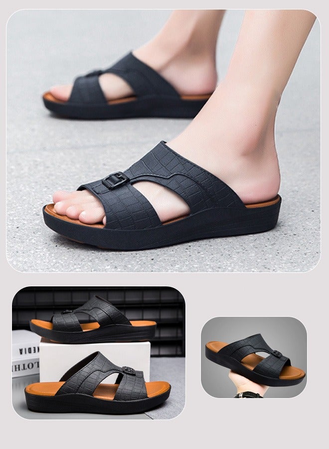 Men's Casual Comfortable Thick Sole Sandal - Image 4