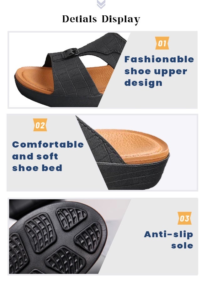 Men's Casual Comfortable Thick Sole Sandal - Image 5