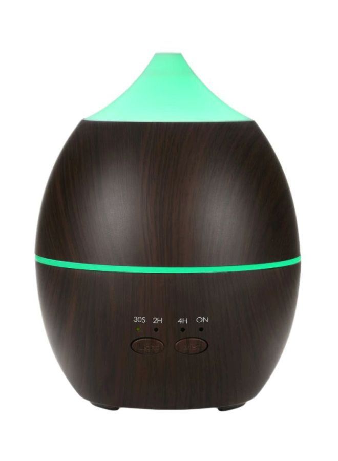 NIBEMINENT Essential Oil Aroma Diffuser Brown/Green 16x12.9x12.9centimeter 