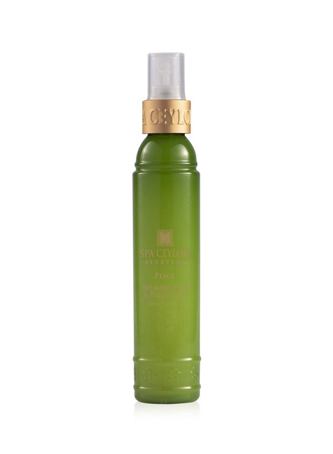 spa ceylon Peace Relaxing Body And Pillow Mist | Herbal Spray With Lemongrass, Lavender And Peppermint | Hydrating & Calming | Vegan & Cruelty-Free | 100ml - Image 3