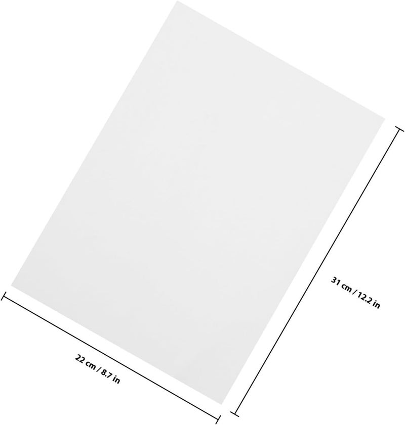 20pcs A4 Self-Adhesive Laminating Sheets DIY Multifunctional Photo Laminating Film for Document Protection and Craft Projects - Image 2