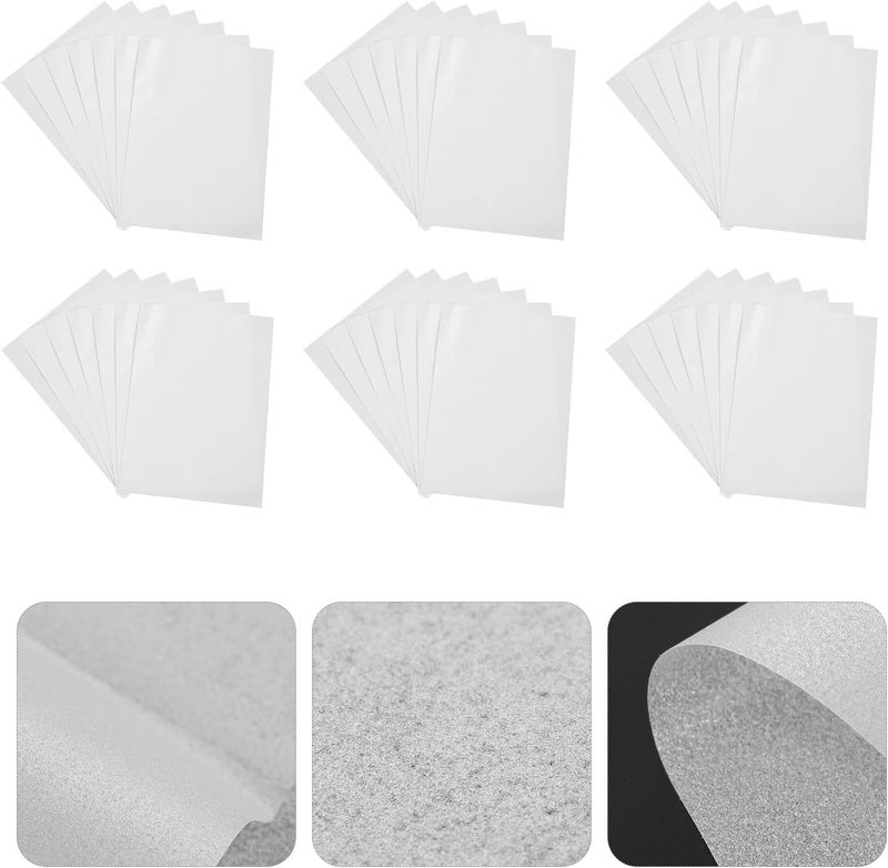 20pcs A4 Self-Adhesive Laminating Sheets DIY Multifunctional Photo Laminating Film for Document Protection and Craft Projects - Image 5