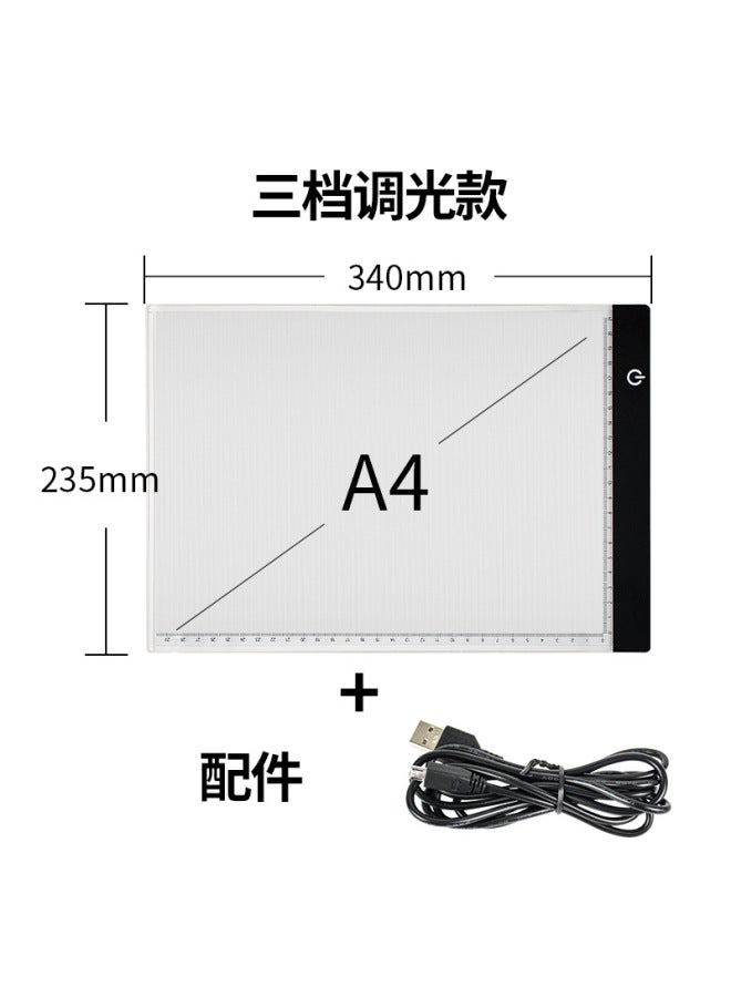 A4ra5 Copy Table Led Copy Table Animation Writing Table Light Transmission Table Copy Board Light Box - Image 1