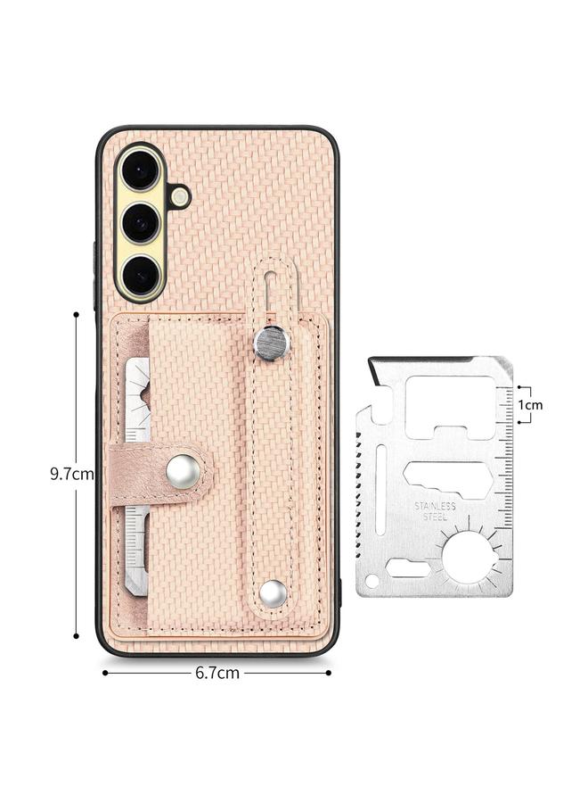 اس-توب جراب لهاتف Samsung Galaxy A36 مزود بمحفظة وحامل وسوار خلفي للهاتف مع سكين أداة - Image 5