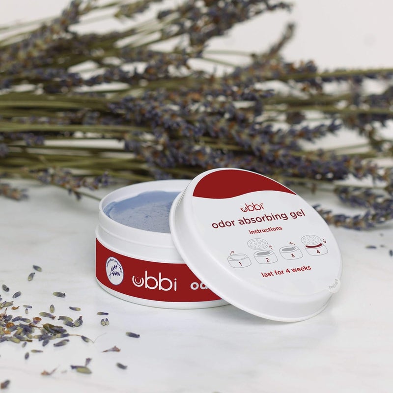 ubbi Pet Odor Absorbing Gel, Pet Odor Eliminator, Odor Removing Solid Lavender Scent Air Freshener - Image 3