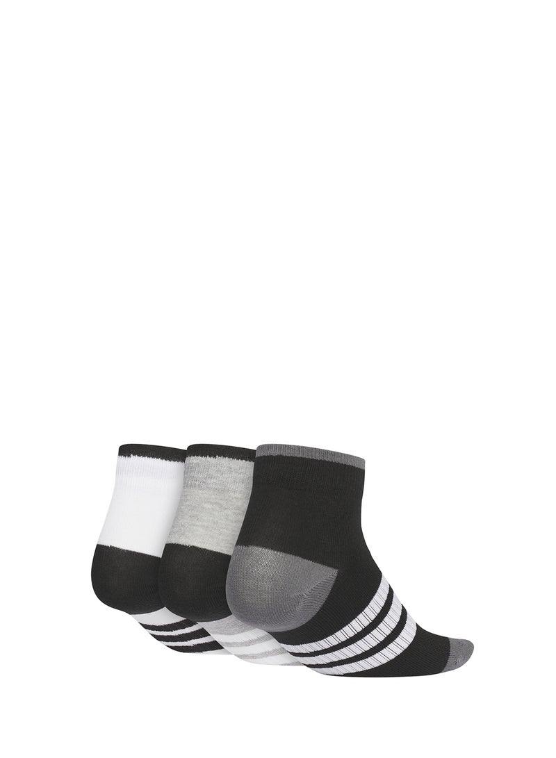 adidas جوارب أطفال 3 قطع Climacool للكاحل - Image 2