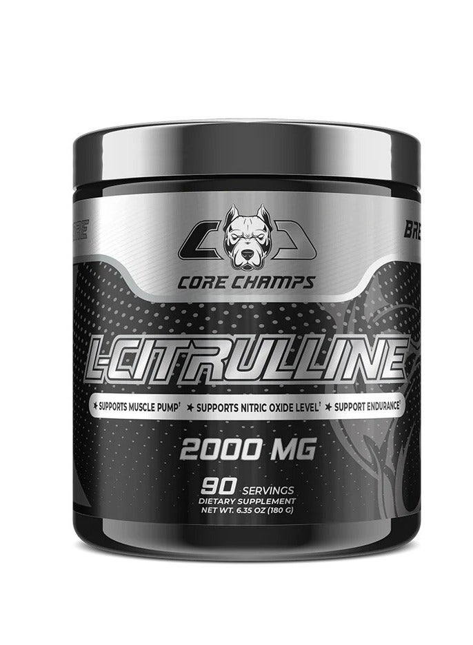 كور تشامبس ل-سيترولين 180 جم بدون نكهة 90 حصة - Image 1