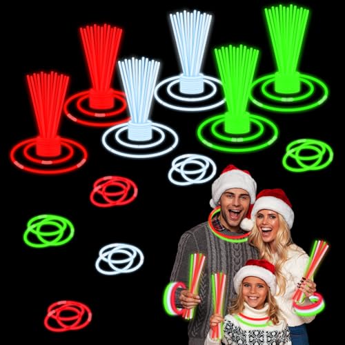 Wondrus Bulk Light Up Party Favors Supplies for Kids 300 PCS Glow Sticks Toys Gifts for Toddlers Light up Accessories Necklace Bracelets Holiday Decorations Class Carnival Games Giveaways for Boy Girl - Image 1