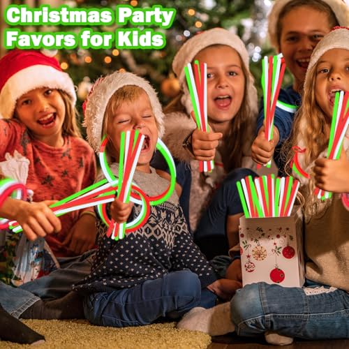 Wondrus Bulk Light Up Party Favors Supplies for Kids 300 PCS Glow Sticks Toys Gifts for Toddlers Light up Accessories Necklace Bracelets Holiday Decorations Class Carnival Games Giveaways for Boy Girl - Image 5