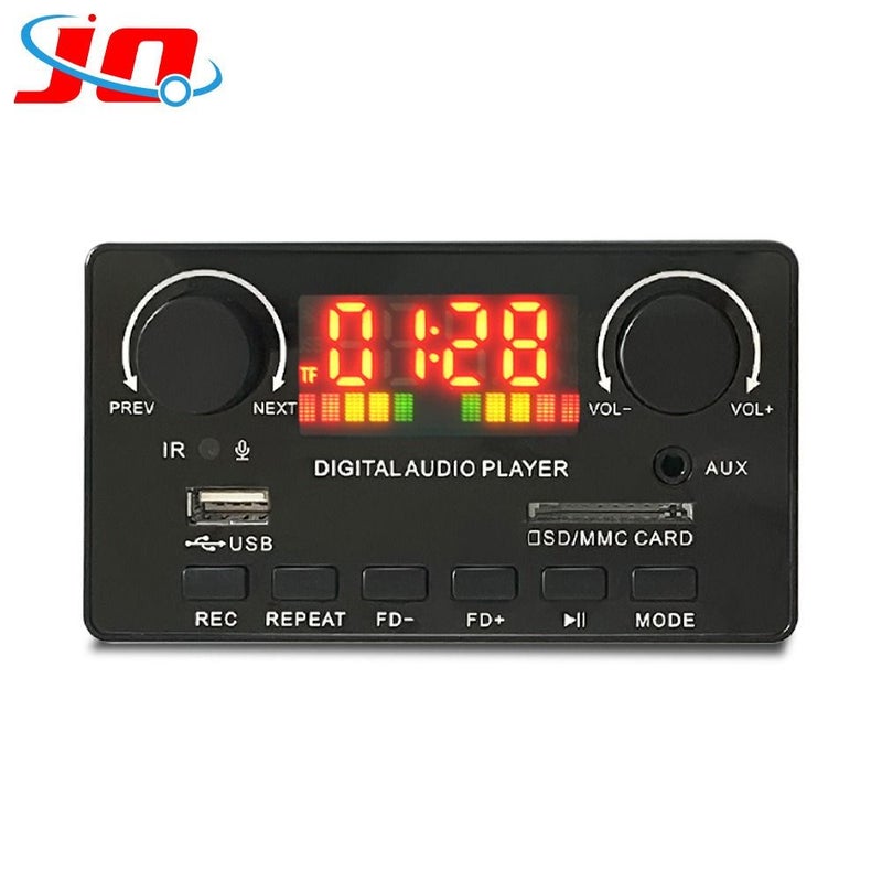 Wireless MP3 Decoder Car Audio Board 2x40W Amplifier Module Black Remote Control - Image 5