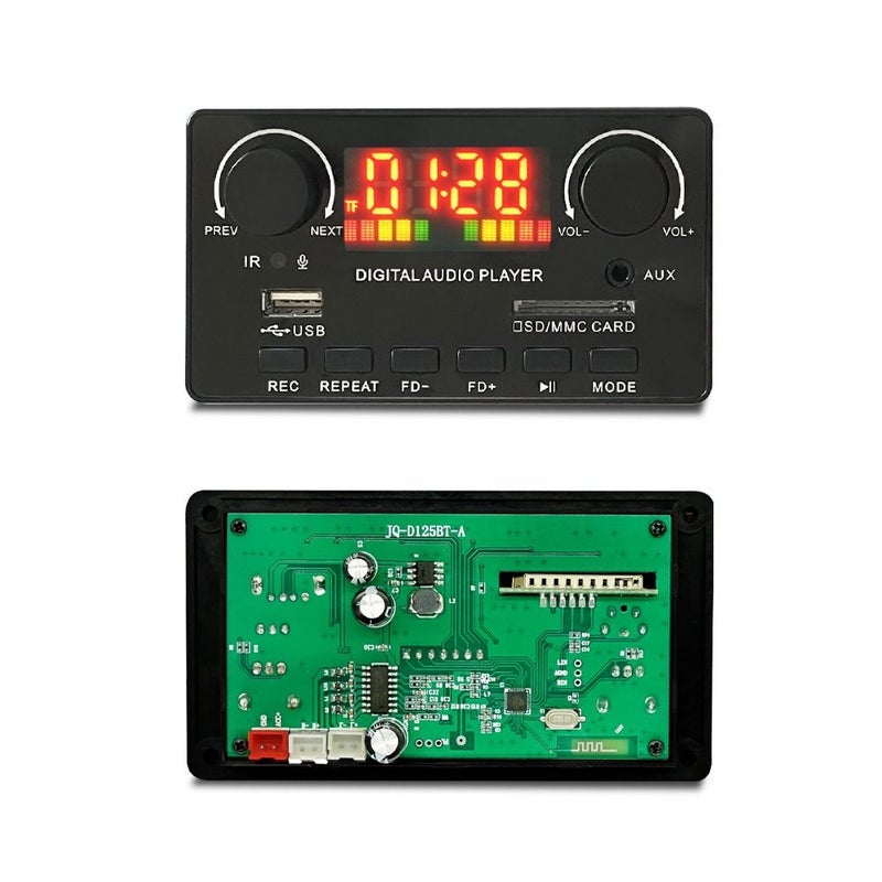 Wireless MP3 Decoder Car Audio Board 2x40W Amplifier Module Black Remote Control - Image 3