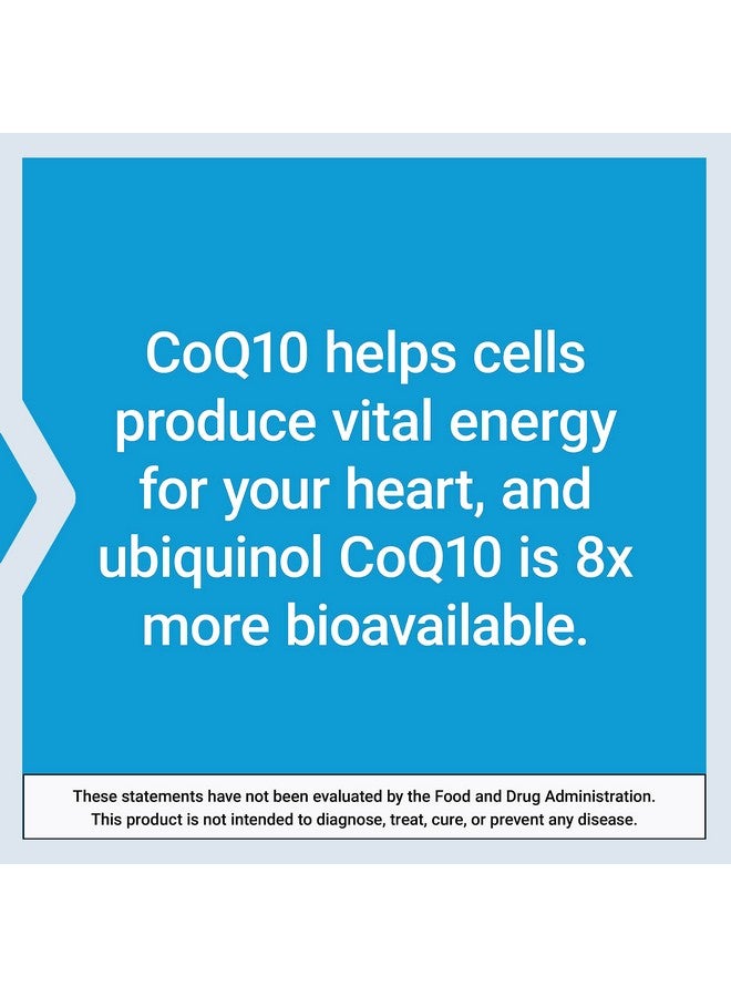 لايف إكستنشن سوبر يوبيكوينول CoQ10 من لايف إكستنشن مع دعم معزز للميتوكوندريا، يوبيكوينول CoQ10، شيلاجيت، يدعم صحة القلب وإنتاج الطاقة الخلوية، سهل الامتصاص، خالٍ من الغلوتين، 60 كبسولة هلامية - Image 4