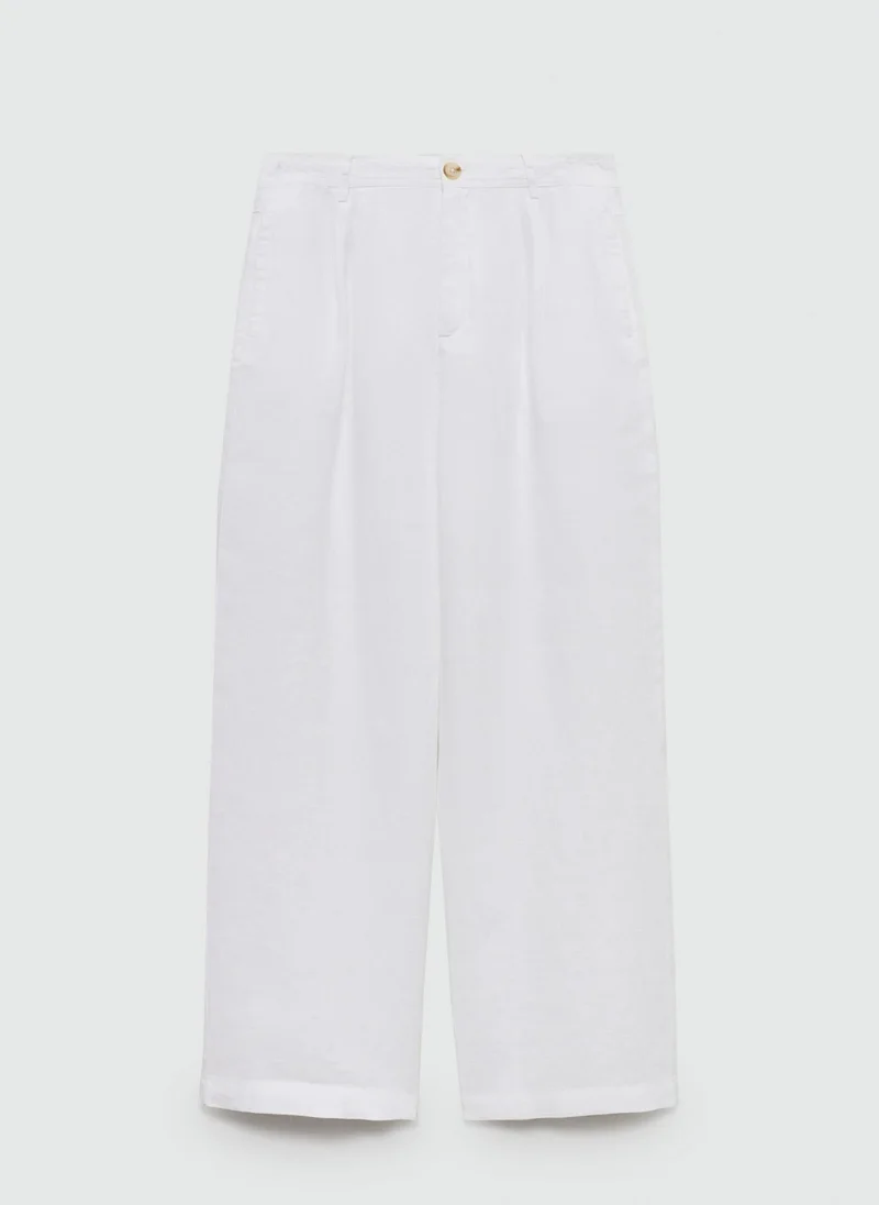 MANGO High Waist  Pants