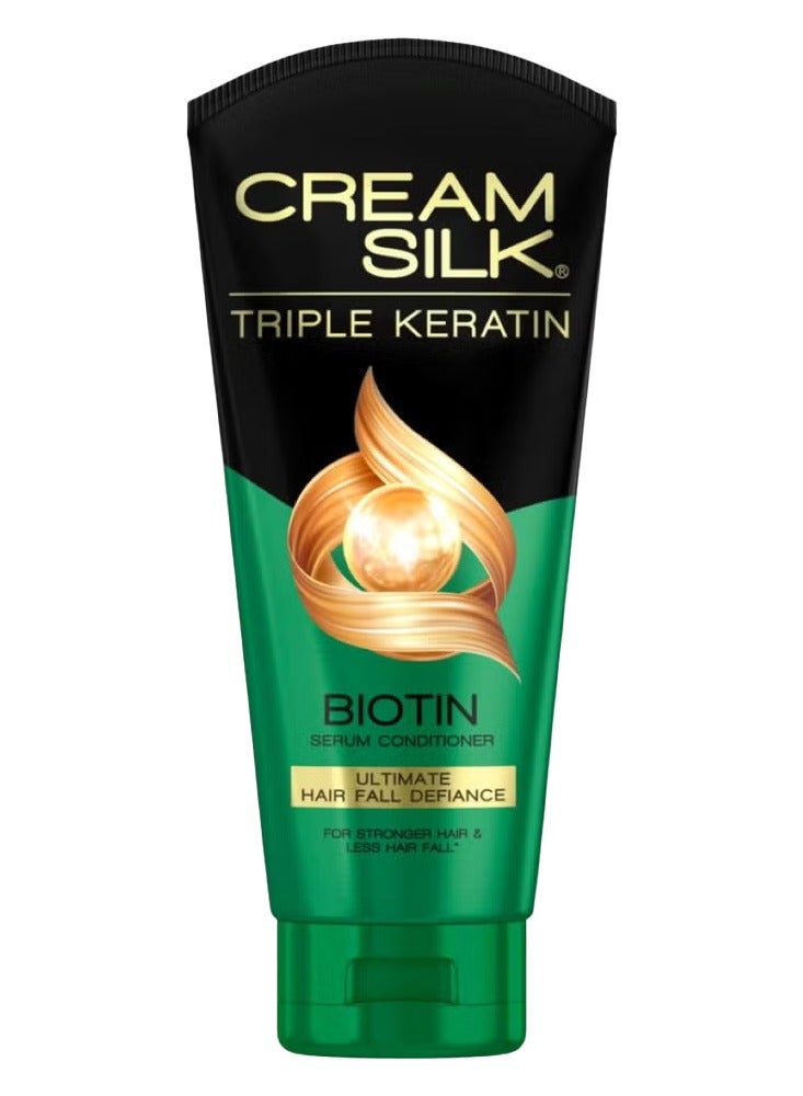 Triple Keratin Rescue Biotin Serum Conditioner for Ultimate Hair Fall Defiance 170mL