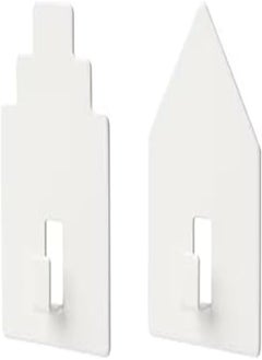 Digital Shoppy Digital Shoppy TIPPVAGN Hook, self-Adhesive, House/White 