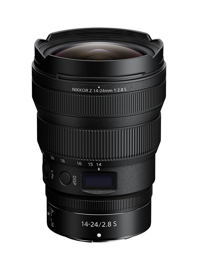 نيكون عدسة نيكور Z ببعد بؤري 14-24 مم وبفتحة f/2.8 S أسود - Image 1