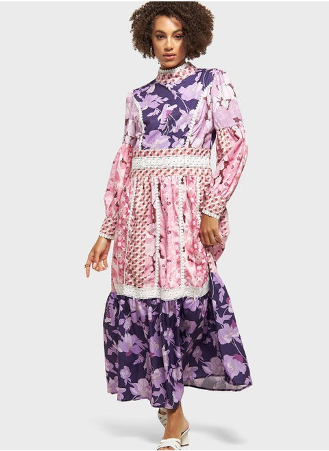 Floral Printed Dress