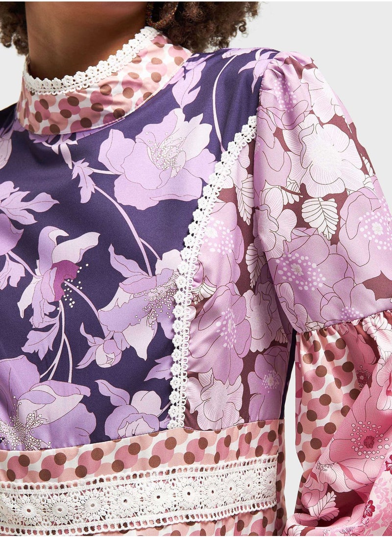 2Xtremz - Floral Printed Dress - Image 1