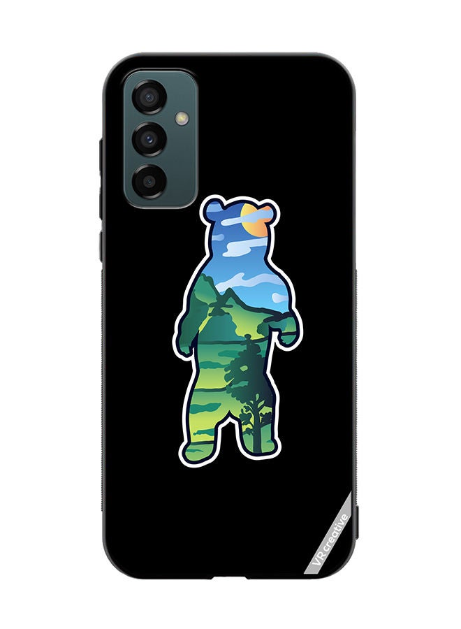 VR CREATIVE Protective Case Cover For Samsung Galaxy M23 Wild Bear Design Multicolour - Image 1