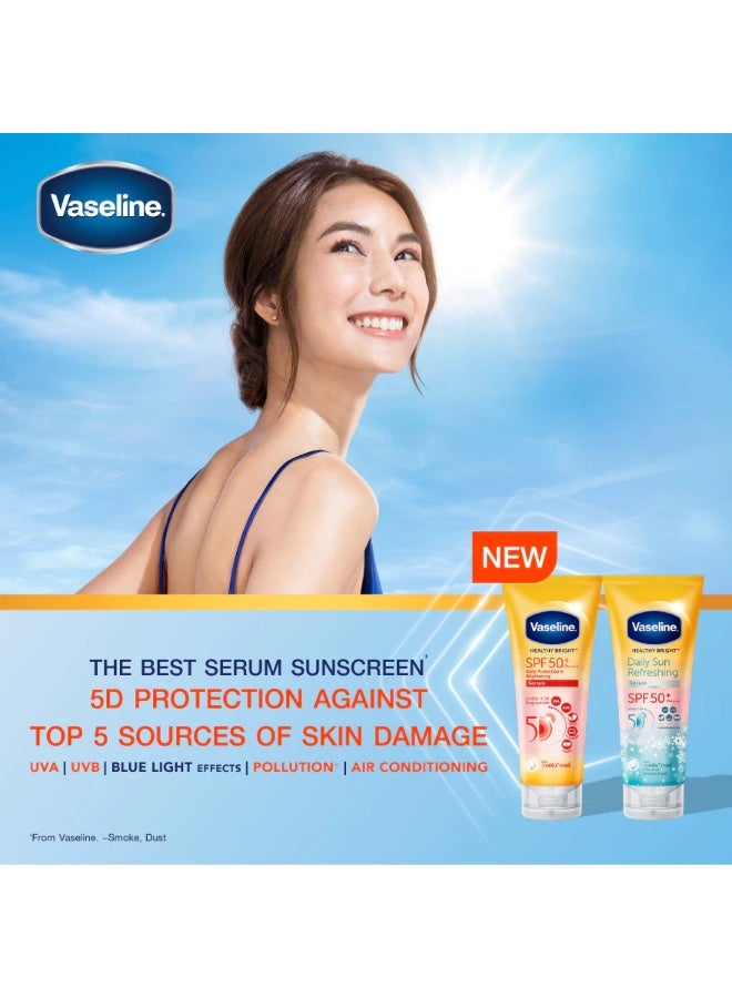 VASELINE SPF50+ Daily Protect & Brightening Sunscreen 70ml - Image 2