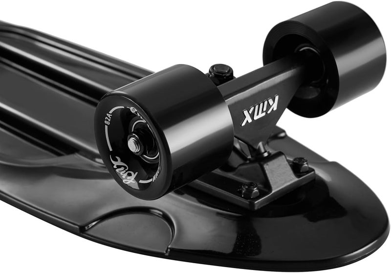 KMX Skateboard 22 and 27 Inch, Classic Mini Cruiser Skateboard for Boys, Girls, Kids, Students, Adults, Teens, Mini Cruiser Board for Beginners and Advanced - Image 2
