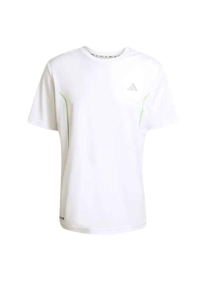 adidas Adidas Tech App Gf Tee White T-Shirt (Short Sleeve) T-Shirts For Men